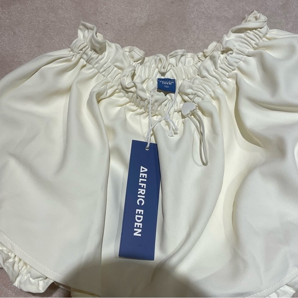 Aelfric Eden NEW WITH TAGS White Bubble Skirt with Bloomer Shorts - Picture 6 of 6